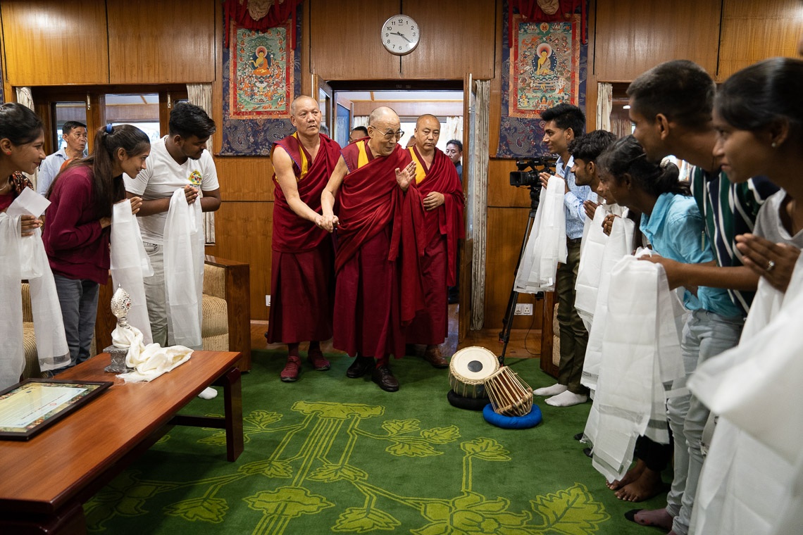 de Tong-Len en su residencia de Dharamsala, HP, India, el 7 de julio de 2019. Foto de Tenzin Choejor