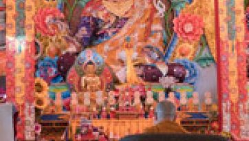 Ofrenda Tsog, Consagración y Charla en el Monasterio de Dakthok en Ladakh