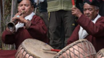 El Consejo de Desarrollo de las Colinas de Ladakh organiza un almuerzo en honor de Su Santidad el Dalái Lama