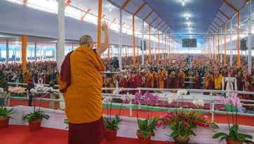 Empieza la XXIV Iniciación de Kalachakra de Su Santidad el Dalái Lama