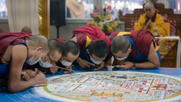 Tercer día de enseñanzas preliminares a la Iniciación de Kalachakra
