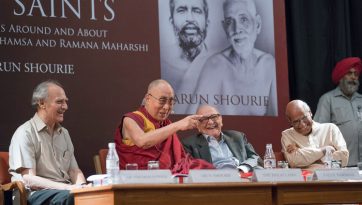 Lanzamiento del libro de Arun Shourie «Dos Santos»