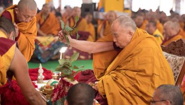 Preparativos para el Empoderamiento de Vajrabhairava de Trece Deidades