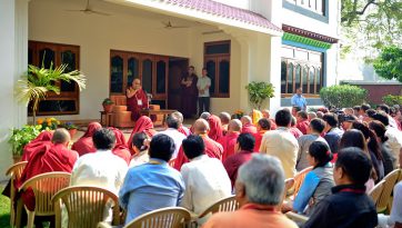 Segundo día de la reunión de la Asociación de Universidades de la India en Sarnath 