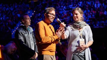 Encuentro con tibetanos, conversación con Richard Gere y charla pública