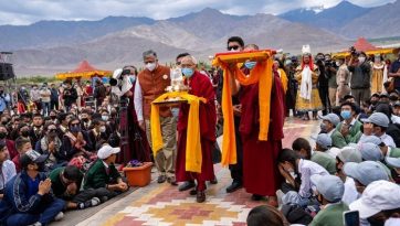 Entrega del premio Ladakh dPal rNgam Dusdon