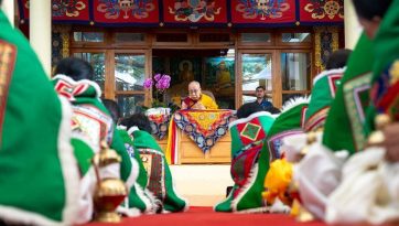 El pueblo de Spiti ofrece oraciones por la larga vida de Su Santidad
