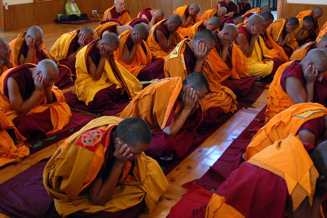 Actual Ordination 3 Monks Each Edit