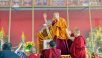 Charla en Drepung Loseling Debate Ground