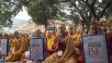 Oración por la Paz Mundial en el Templo Mahabodhi