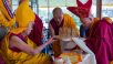 Oraciones por la larga vida de Su Santidad en Leh, Ladakh